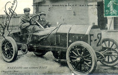 Lot 125 - An Album of Historic Racing Postcards.