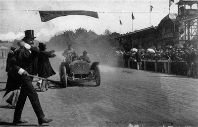 Lot 125 - An Album of Historic Racing Postcards.