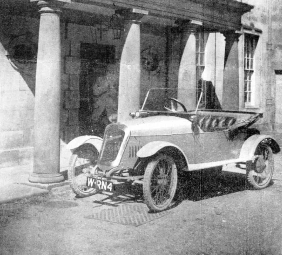 Lot 141 The Richardson Light Car.