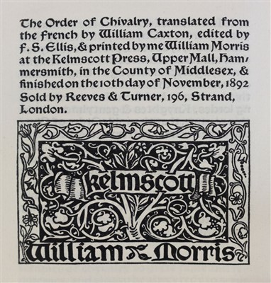 Lot 671 - Kelmscott Press.