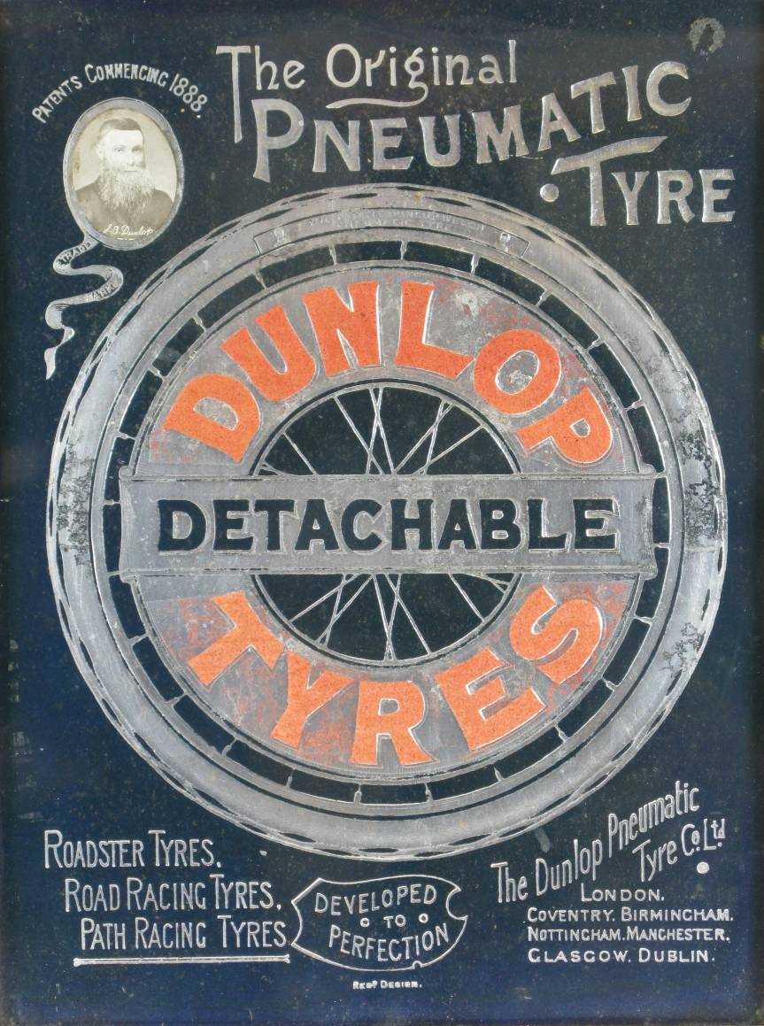 Lot 475 - Dunlop Tyres.