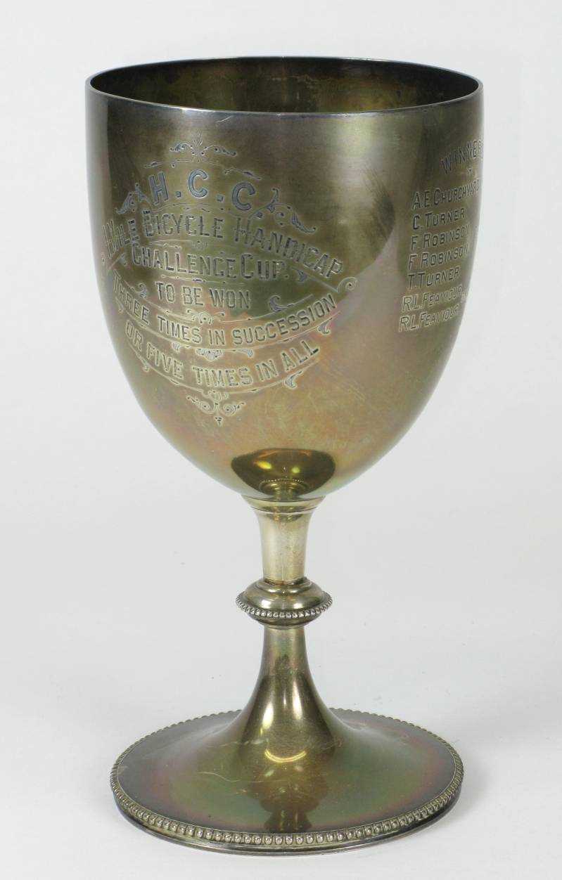 Lot 479 - 1892 Assayed Silver Cup.