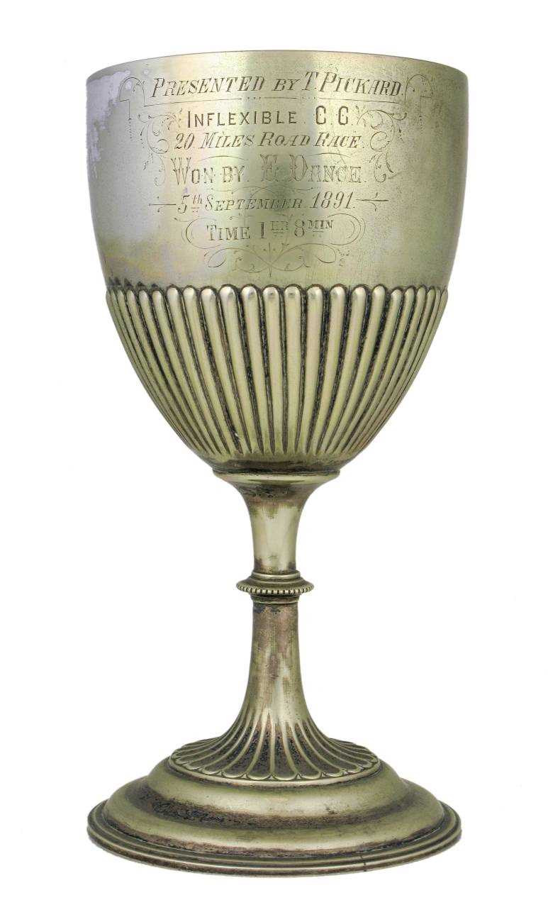 Lot 480 - 1891 Silver-Plated Cup.