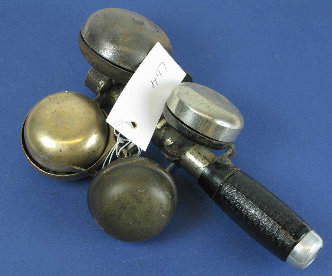 Lot 497 - Four Bicycle Bells