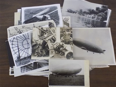 Lot 829 - Zeppelin photographs.