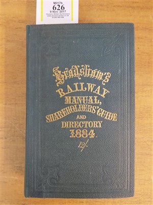 Lot 626 - Bradshaw's Railway Manual