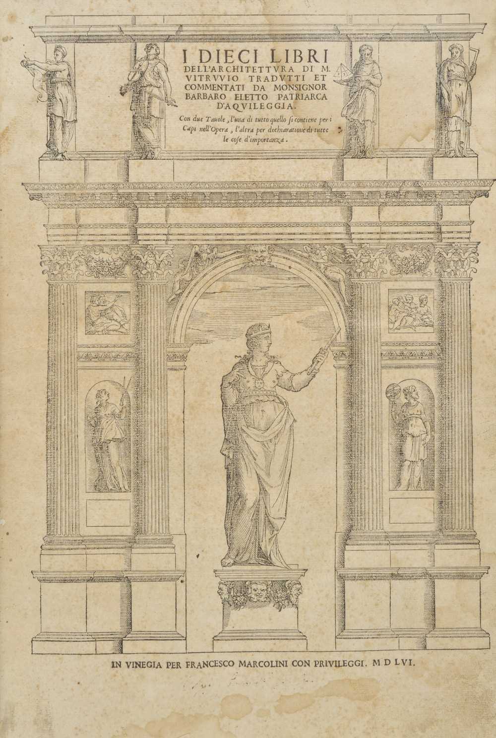 Lot 540 - Vitruvius Pollio, Marcus