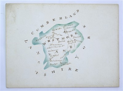 Lot 72 - Manuscript Atlas.