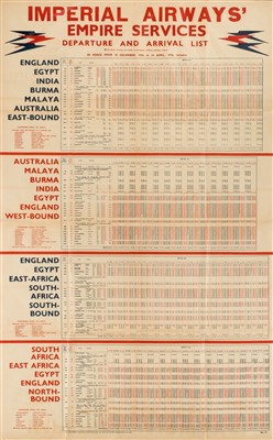 Lot 782 - Imperial Airways.