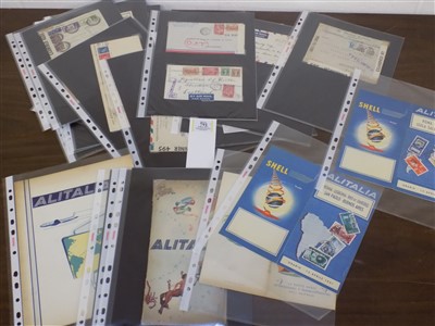 Lot 791 - Mixed Aviation Ephemera