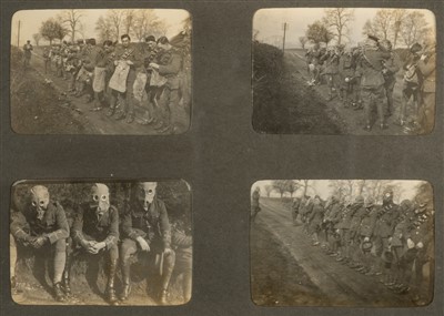 Lot 896 - WWI Photograph albums.