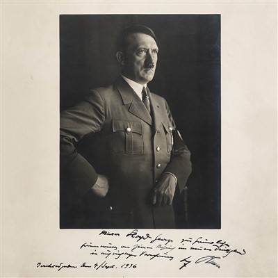 Lot 907 - Hitler, Adolf, 1889-1945