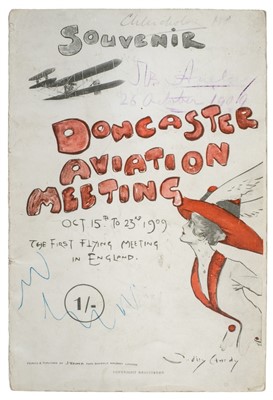 Lot 838 - Doncaster Aviation Meeting 1909.