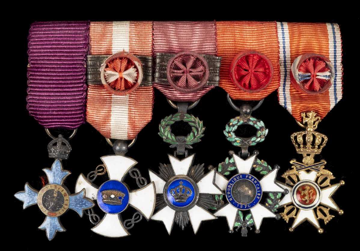 Lot 1017 - Miniature Medals.