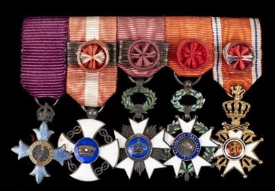 Lot 1017 - Miniature Medals.