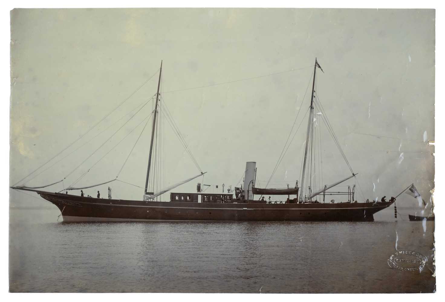 Lot 335 - Steam Yacht Chrysalis & Vanessa.