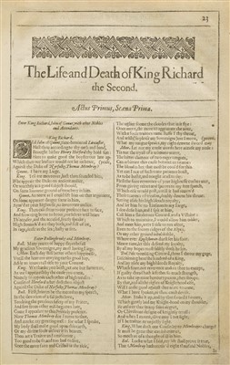 Lot 392 - Shakespeare, William