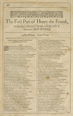 Lot 392 - Shakespeare, William