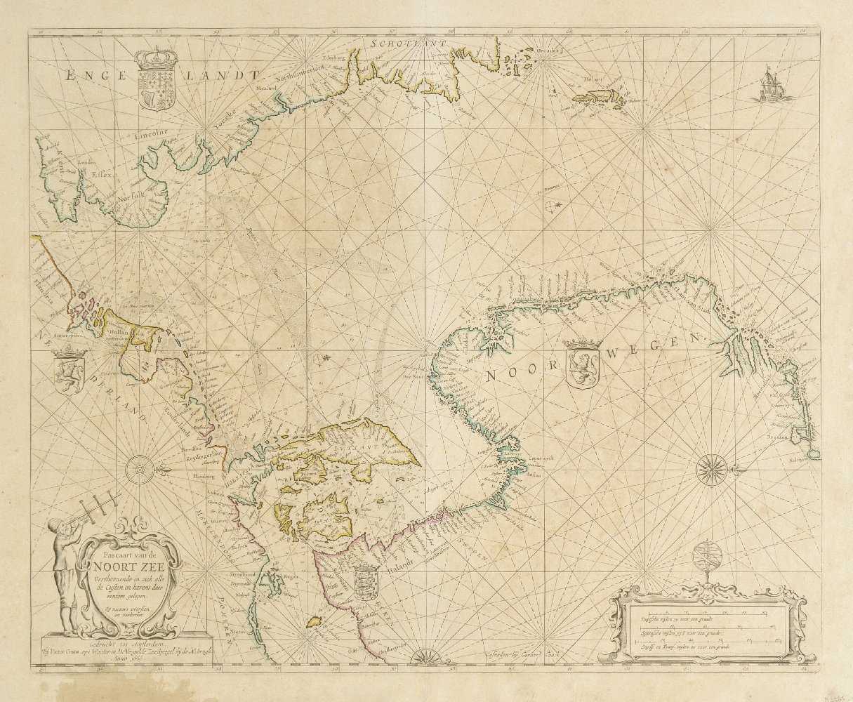 Lot 172 - Sea charts.