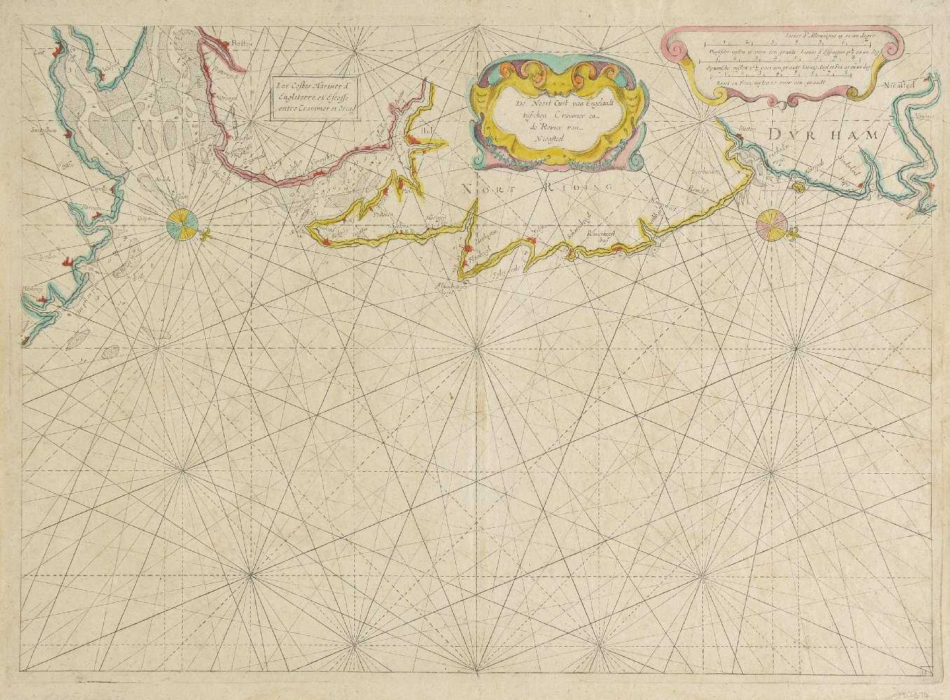 Lot 171 - Sea chart.