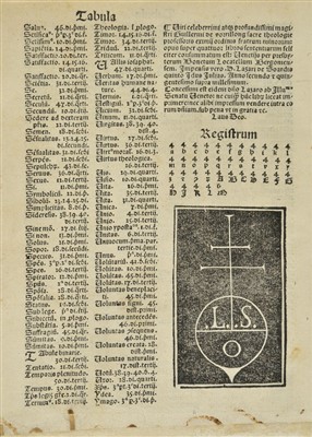 Lot 324 - Vorrillong, Guillelmus de