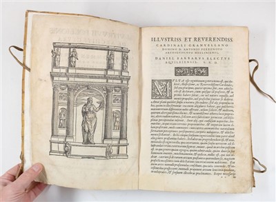 Lot 351 - Vitruvius Pollio, Marcus