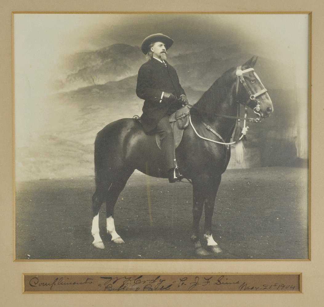 Lot 289 - Cody, William Frederick "Buffalo Bill", 1846-1917