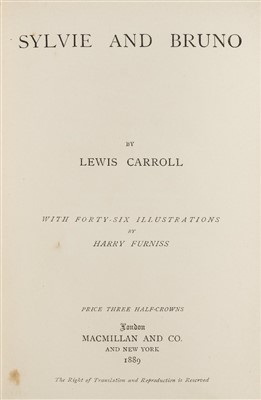 Lot 569 - Dodgson, Charles Lutwidge, 'Lewis Carroll'