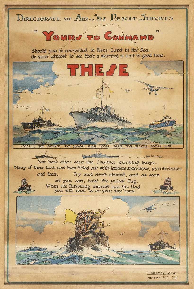 Lot 899 - WWII Posters.