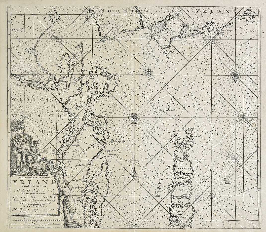 Lot 237 - Sea chart.