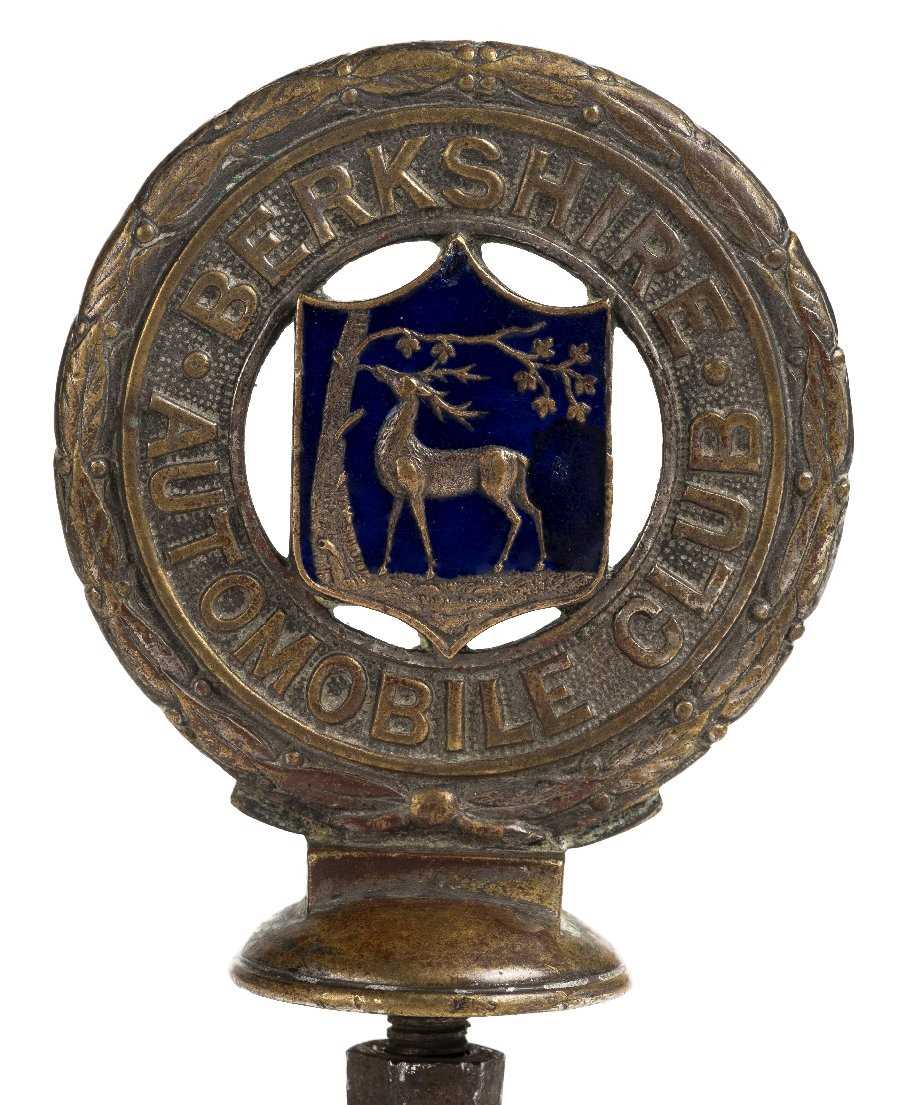 Lot 307 - Berkshire Automobilia Club.