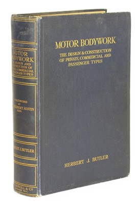 Lot 127 - Herbert J. Butler - Motor Bodywork