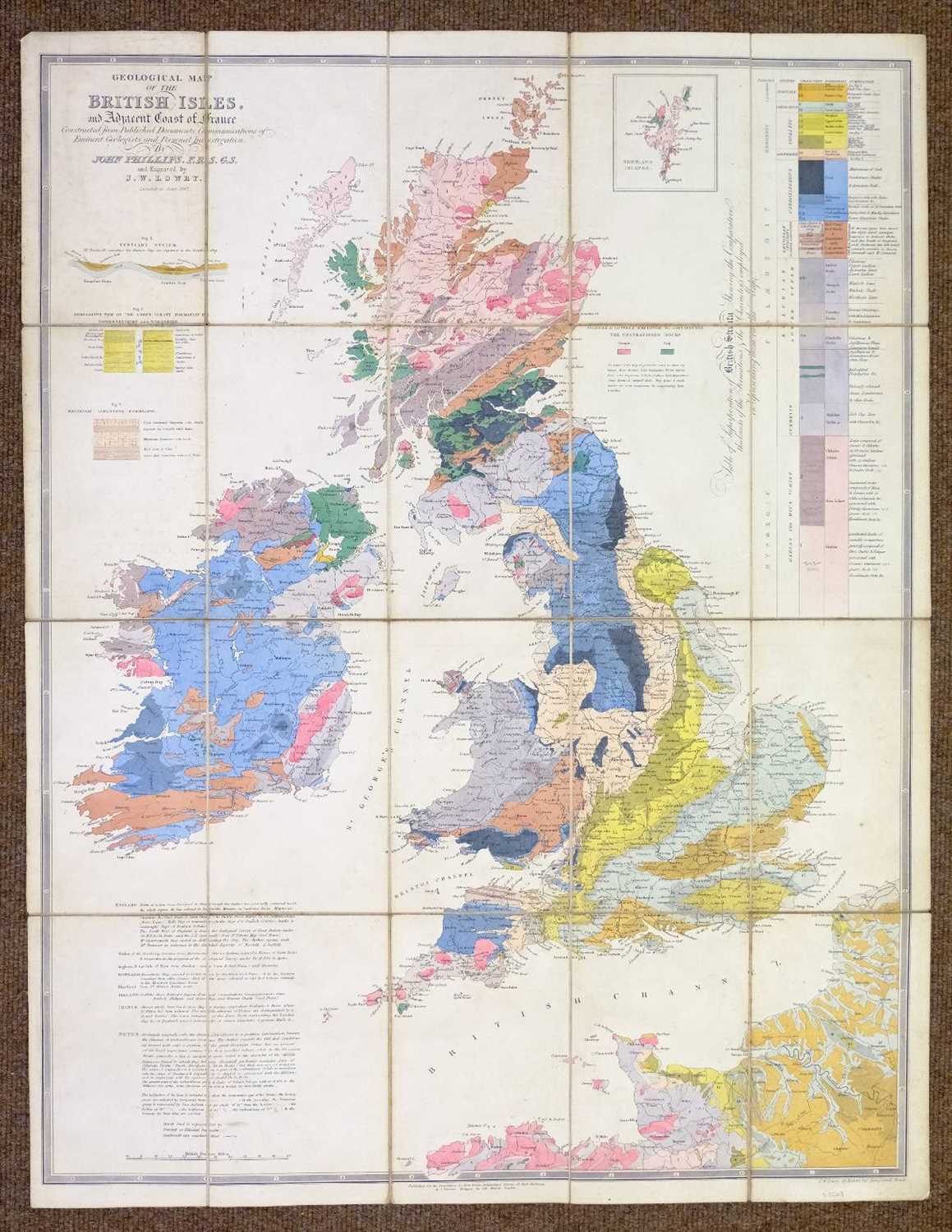 Lot 197 - Geological maps.