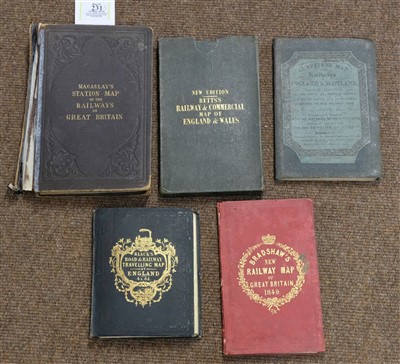 Lot 231 - Railway maps.