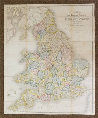 Lot 231 - Railway maps.