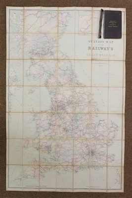 Lot 231 - Railway maps.