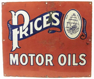 Lot 229 - Price's Motor Oils.