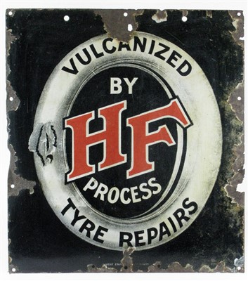 Lot 231 - Vulcanized Tyre Repairs by HF Process.