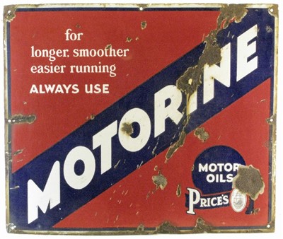 Lot 232 - Motorine Motor Oils.