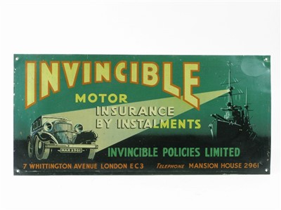 Lot 242 - Three Insurance Signs.