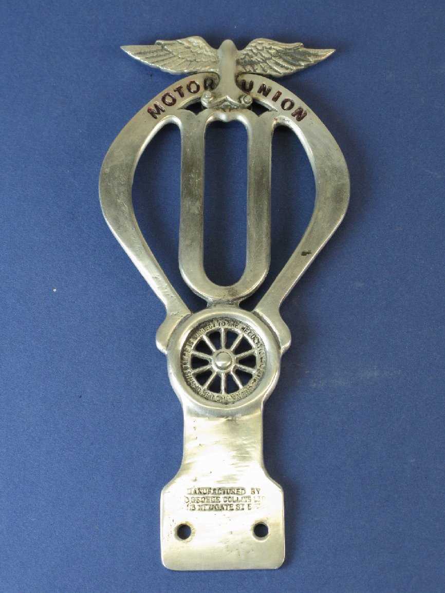 Lot 246 - Motor Union Badge