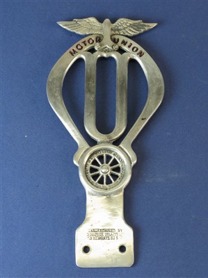 Lot 246 - Motor Union Badge