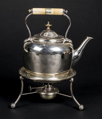 Lot 177 - Spirit Kettle.