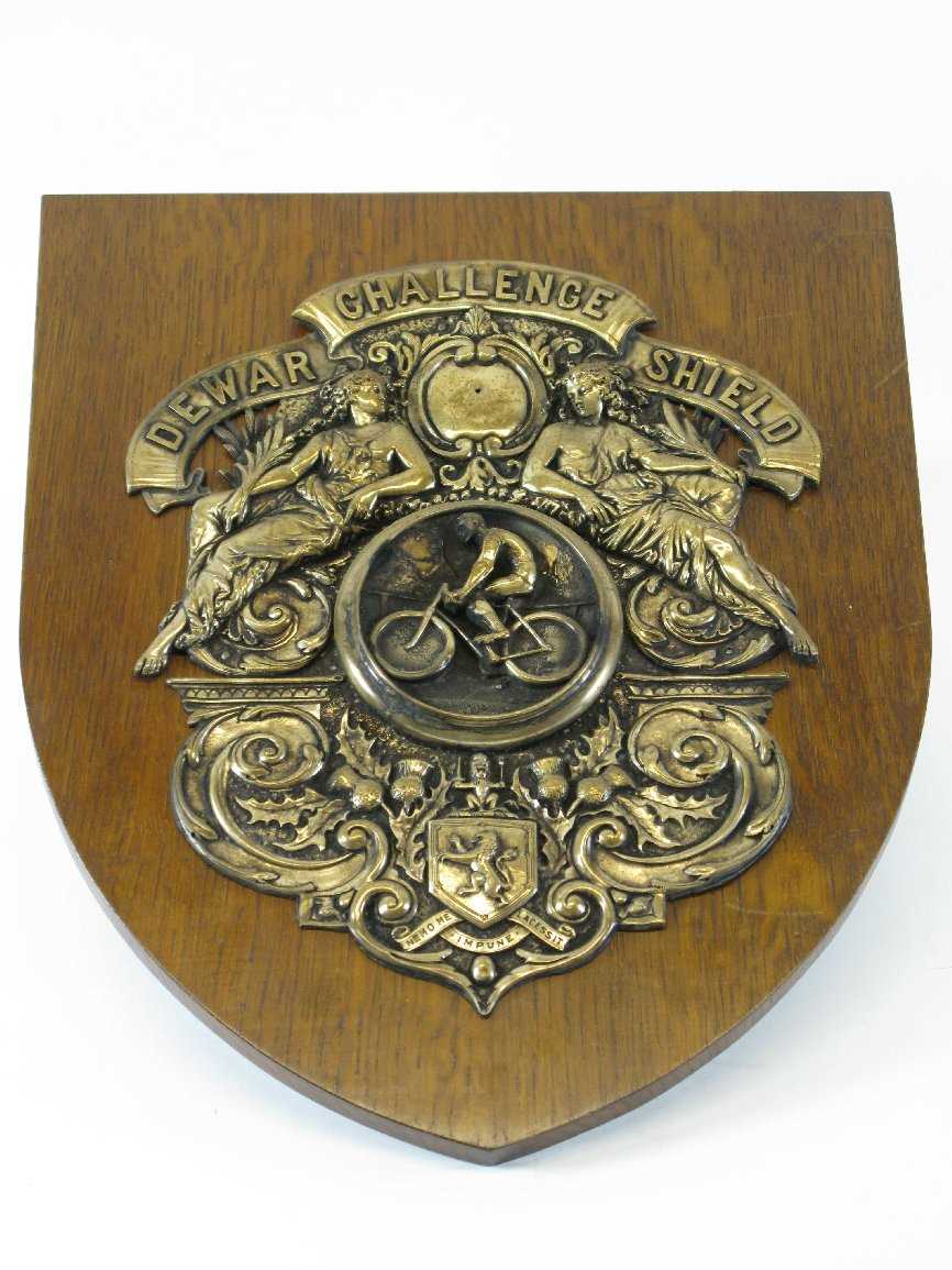 Lot 363 - Dewar Challenge Shield.