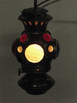 Lot 372 - A very rare c1897 Union Lamp Co., 'Williams Globe'