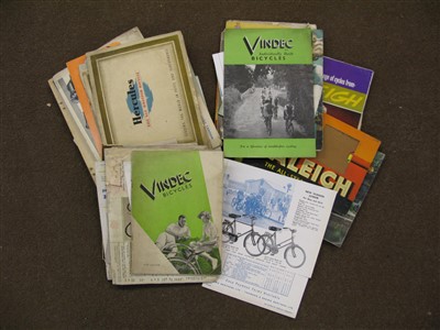 Lot 475 - Cycling Brochures.