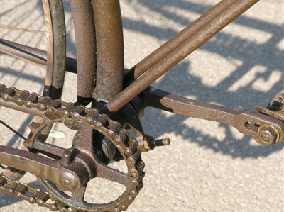 Lot 510 - A c1892 D. Rudge & Co. 'Bicyclette'