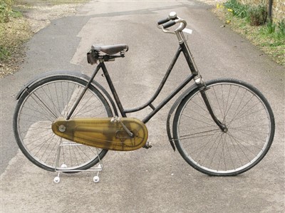 Lot 515 - A Rudge-Whitworth Lady's Loop-Frame Bicycle.