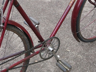 Lot 516 - A Rudge-Whitworth Gentleman's 'Crescent' Sports Bicycle.