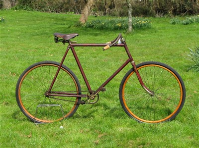 Lot 520 - A c1898 Warman-Schub Cycle House Path Racer.